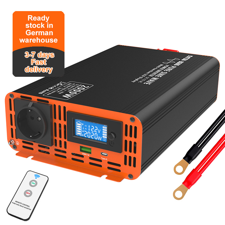 Peak 4000W 12v 24V 48V Dc to A - Power Inverter 12V 220V 4000W Continuous recension och pris